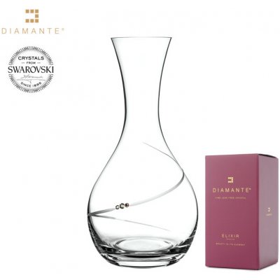 Crystalex Bohemia Glass Skleněná karafa na vodu 1200 ml – Zboží Dáma