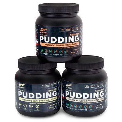 We Food 100% NATIVE puding 500 g – Zboží Mobilmania