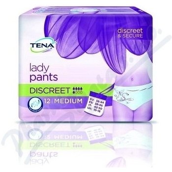 Tena Lady Pants Discreet M 12 ks