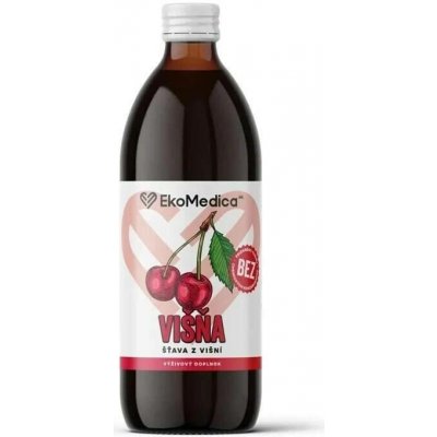 EkoMedica šťáva z višní 500 ml – Hledejceny.cz