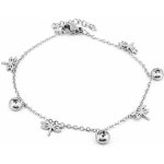 BRUNOshop Řetízek na nohu s kamínky S3790 – Zboží Mobilmania