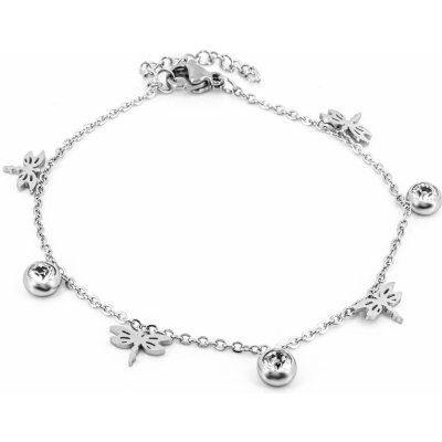 BRUNOshop Řetízek na nohu s kamínky S3790 – Zboží Mobilmania