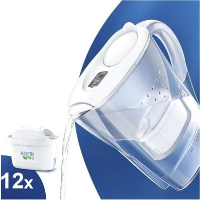 Brita Marella 2,4 l bílá 2024 + Maxtra Pro All in 1 12 ks – Zboží Mobilmania