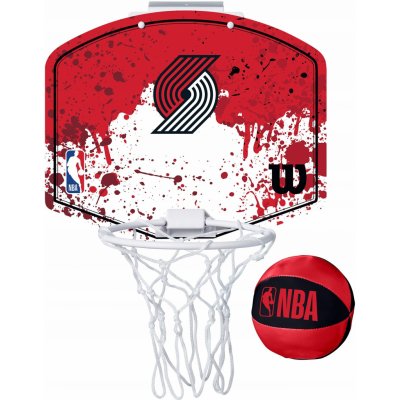 Wilson NBA Team Mini Hoop Portland Trail Blazers – Zbozi.Blesk.cz