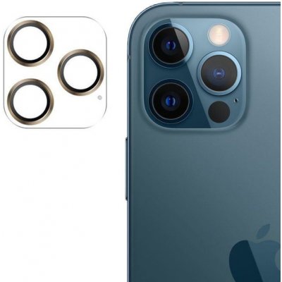 Joyroom Ochranné sklo na kameru Joyroom pro Apple iPhone 12 Pro - Zlatá KP14021 – Zboží Živě