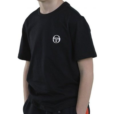 Sergio Tacchini Nolin Jr t-shirt black orange