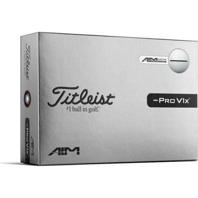 Titleist PRO V1x Left Dash Performance Alignment bílo/černé 3 ks – Hledejceny.cz