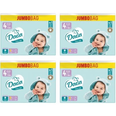 Dada Extra Soft JUMBOBAG 4 7-16kg 102 ks – Zboží Dáma