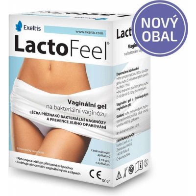 LactoFeel vaginální gel 7 x 5 ml