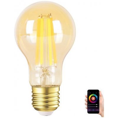 Aigostar B.V. LED Stmívatelná žárovka A60 E27/6W/230V 2700-6500K Wi-Fi - AI0042 – Zboží Živě