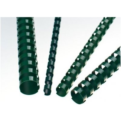 Eurosupplies Plastové hřbety 12,5 zelené – Zboží Živě