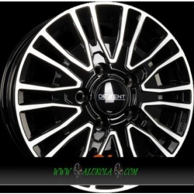 DEZENT KE 6,5x16 5x114,3 ET48 black polished – Hledejceny.cz