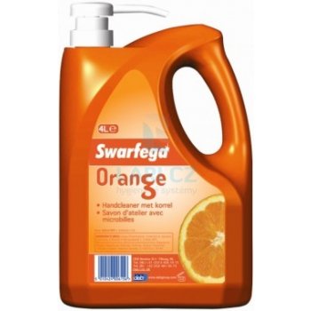 Deb Swarfega Orange tekuté mýdlo abrazivní s pumpičkou 4 l