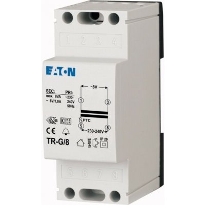 Zvonkový transformátor EATON TR-G/8 230V/8VAC 8VA 272480 – Hledejceny.cz