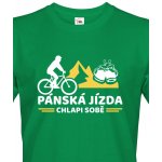 Bezvatriko pánské tričko pánská jízda 2 Zelená Canvas pánské tričko s krátkým rukávem 1276 – Hledejceny.cz