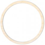 Chráněná dílna Dřevěný svět Kruhová obruč průměr 20 cm rám 10 mm – Zboží Dáma