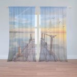 Záclony Molo a racci: 2 ks - 150x250 cm - Sablio – Hledejceny.cz