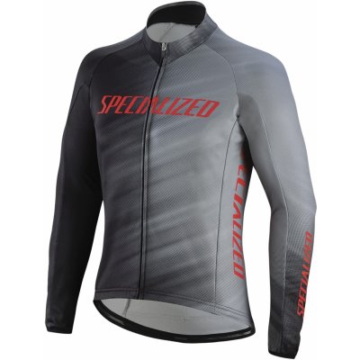 Specialized Element Rbx Comp Logo Faze dlouhý rukáv grey/black – Sleviste.cz