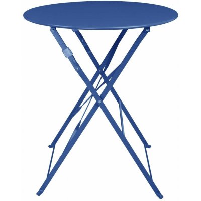 Gastrofans Kulatý stůl Bolero Perth Pavement Style 60 cm tmavě modrý – Hledejceny.cz