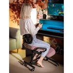 Kondela Rufus růžová + černá – Zboží Mobilmania