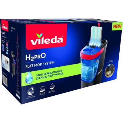 Vileda H2prO Plochý mop 175774 – Zboží Dáma