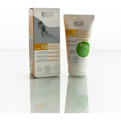 Eco Cosmetics ochranný sluneční krém SPF15 75 ml – Zboží Mobilmania