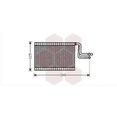 VAN WEZEL Výparník - klimatizace VAW 0600V365 – Zbozi.Blesk.cz