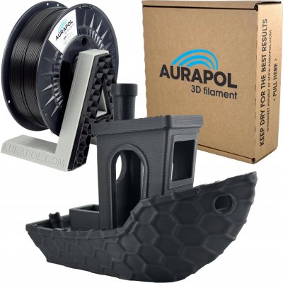 AURAPOL PLA – Černá 1,75 mm; 1 kg – Zboží Živě