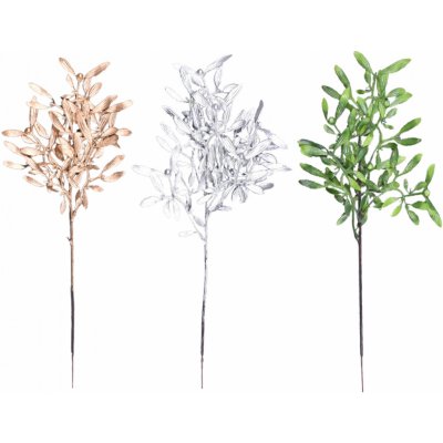 Nohel Garden Jmelí VÁNOCE stříbrné,zlaté,zelené 50cm – Zboží Dáma