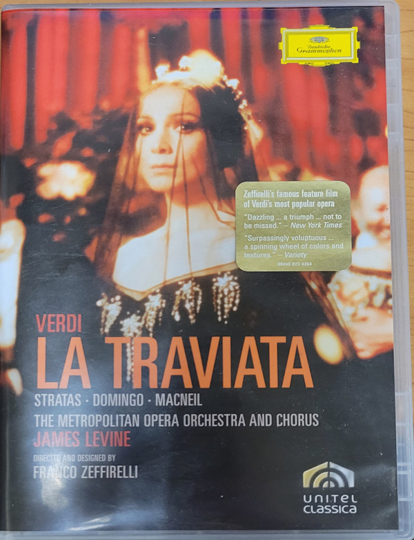 Verdi - La Traviata - Levine Metropolitan Orchestra DVD od 329 Kč -  Heureka.cz