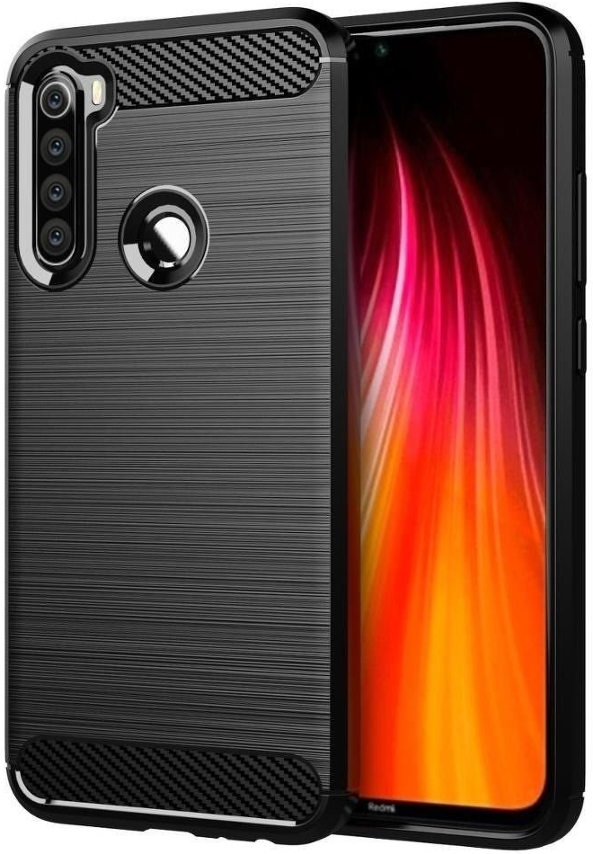 Pouzdro Forcell CARBON Xiaomi Redmi Note 8 Pro černé