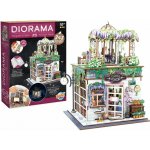 BUKI DIORAMA KVĚTINÁŘSTVÍ - dřevěná 3D stavebnice s LED osvětlením – Zboží Živě