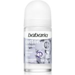 Babaria Deodorant Cotton antiperspirant roll-on s vyživujícím účinkem 50 ml