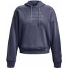 Dámská mikina Under Armour Essential Script Hoodie-GRY