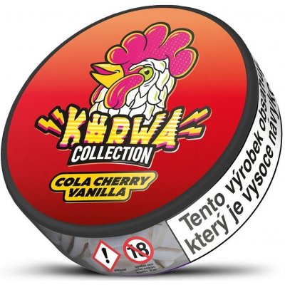 Kurwa collection cola cherry vanilla 12 mg 20 sáčků – Zboží Dáma