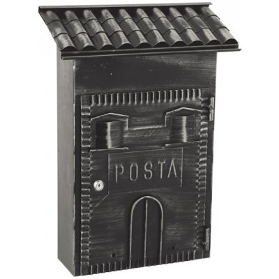 MP-KOVANI PT - POŠTOVNÍ SCHRÁNKA - FB613/AT kovaná Provedení: FB613/AT, Povrch: Černá / patina stříbro 8584138091519 – Zbozi.Blesk.cz