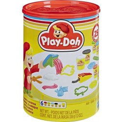 HASBRO PLAY-DOH Kreativní retro set modelína 336g 6 plechovek s nástroji