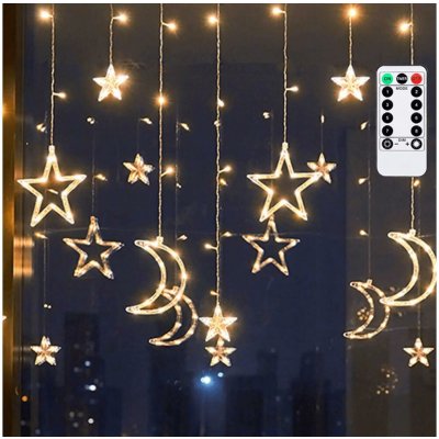Aigostar LED Ven. ván. řetěz 120xLED 6W 230V 8 funkcí 3x0,6m IP44 teplá bíláDO B10303S6U – Hledejceny.cz