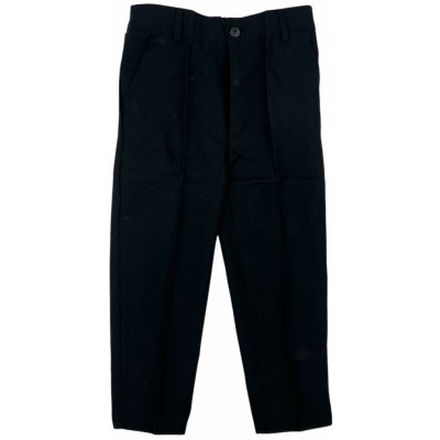 Chlapecké společenské kalhoty černá – Sleviste.cz