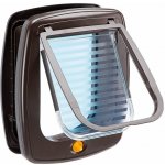 Ferplast Swing 9 dvířka hnědá 26 x 10 x 31,2 cm – Zboží Dáma