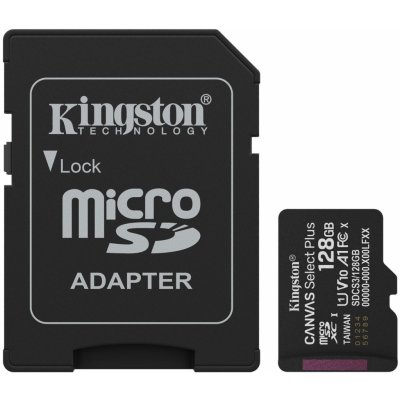 Kingston 128GB microSDXC SDCS3/128GB – Zboží Živě