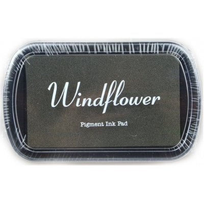 SMT Creatoys Razítkovací polštářek Windflower tmavě hnědá – Zbozi.Blesk.cz