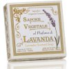 Mýdlo Saponificio Artigianale Fiorentino Ručně balená mýdla Abbracci Floreali Lavanda 100 g