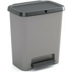 KIS Koš na odpad Compatta recycling 12 + 12 l šedý – Zboží Dáma
