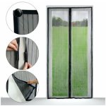 J.A.D. TOOLS Síť proti hmyzu do dveří, magnetická černá, 218 x 96 cm – Hledejceny.cz