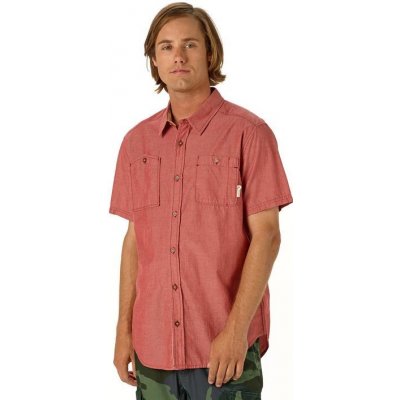 BURTON GLADE SS BRICK Red CHAMBRAY