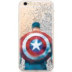 ERT Case Liquid GLITTER MARVEL CAPTAIN AMERICA 002 LENOVO MOTO E6 – Hledejceny.cz