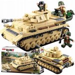 Sluban B0693 Velký německý tank – Zboží Dáma