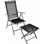 Garthen 6351 Hliníková skládací židle s nánožníkem – Zboží Dáma