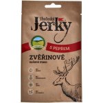 Jihočeské Jerky Zvěřinové s pepřem 20 g – Zboží Dáma